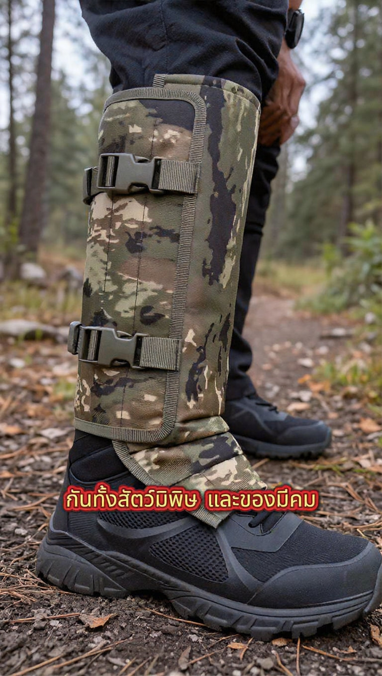 ปลอกขาป้องกันอันตรายและสัตว์มีพิษ
