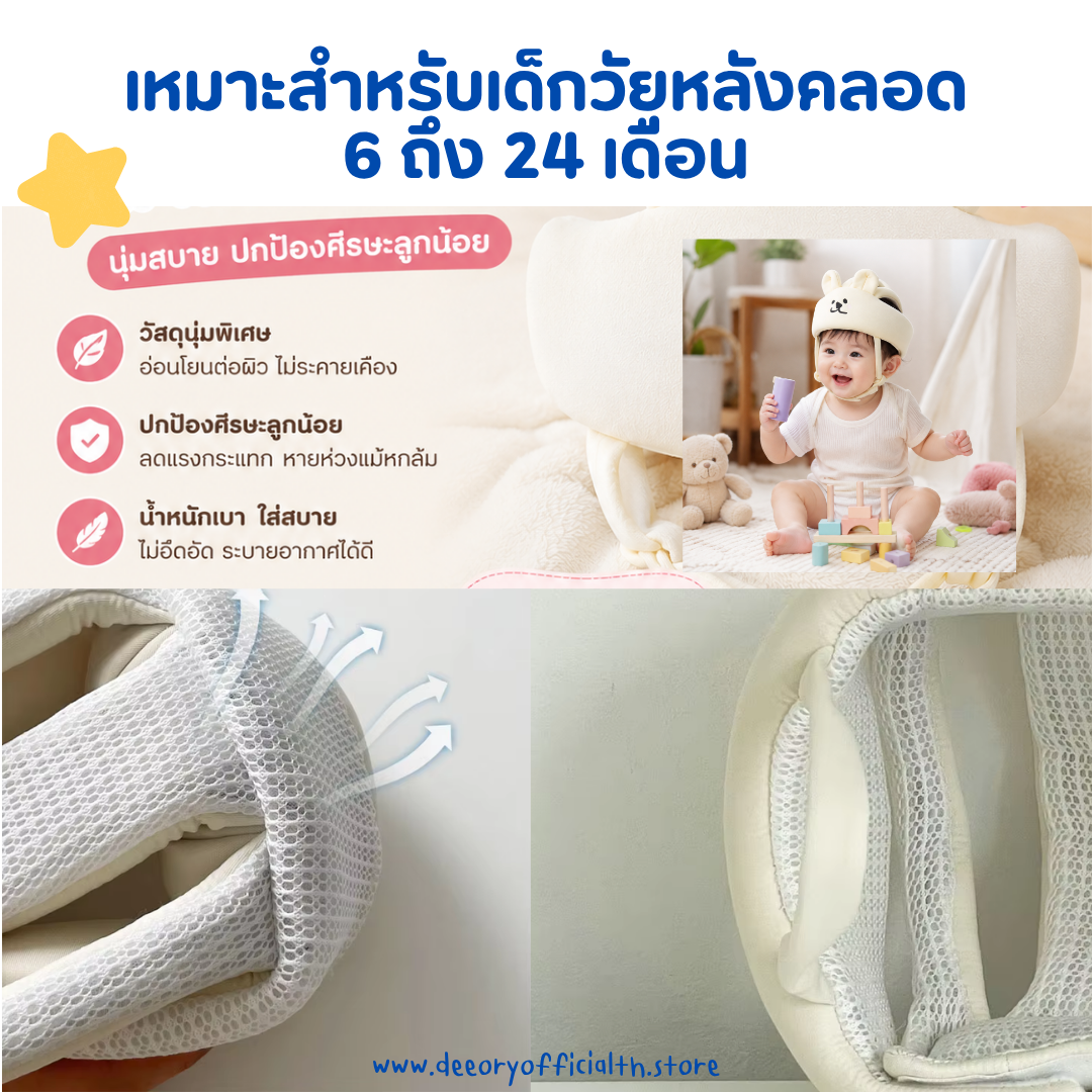 หมวกกันกระแทกสำหรับเด็กเล็ก